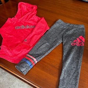 Girls’ Adidas athletic outfit size 3T